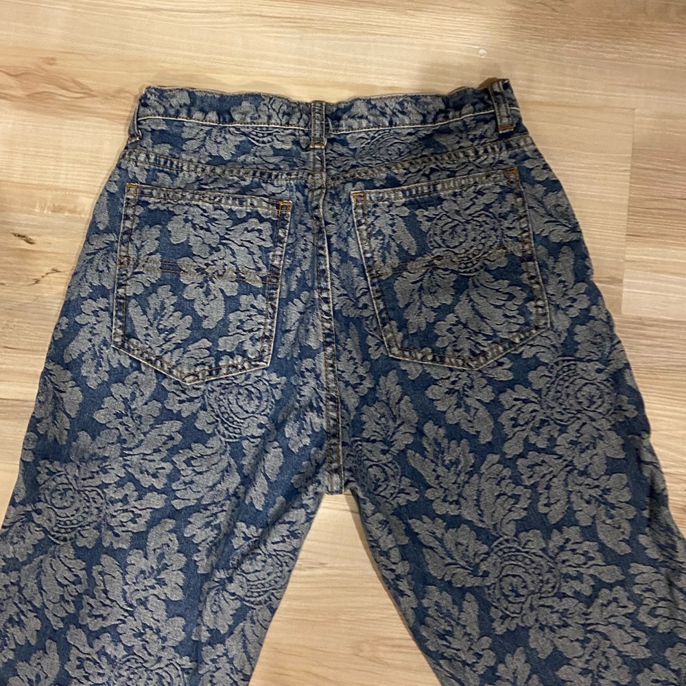 Vintage chicos flower hippy pants